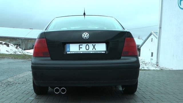 FOX Exhaust - VW Bora 1J 4-Motion смотреть онлайн
