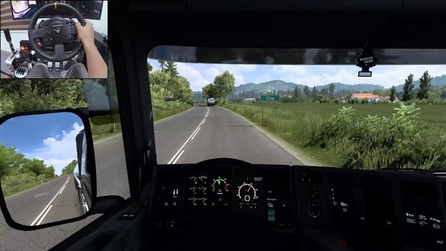 Scenic drive through Poland - Euro Truck Simulator 2 | Thrustmaster TX смотреть онлайн