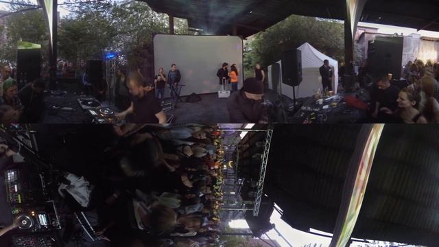 Unbalance DJ Set 360 Video @ Треугольник by m_division, Санкт-Петербург, 25.07.2015 смотреть онлайн