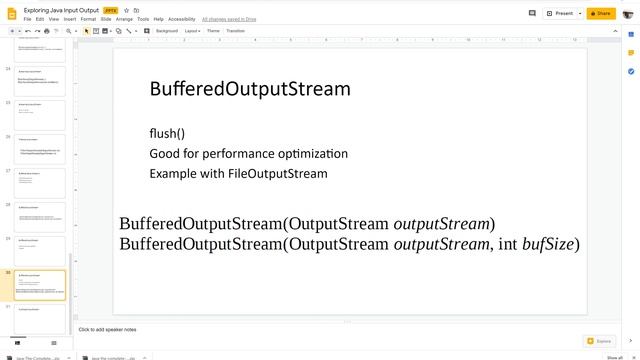 Buffered Input Output Streams смотреть онлайн