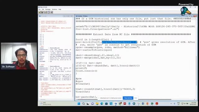 How to Extract and Convert CMIP6 GCMs NetCDF Files Into Excel | R Tutorial смотреть онлайн