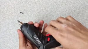 Самая дешёвая электрическая отвертка из Китая 4$ AliExpress electric screwdriver