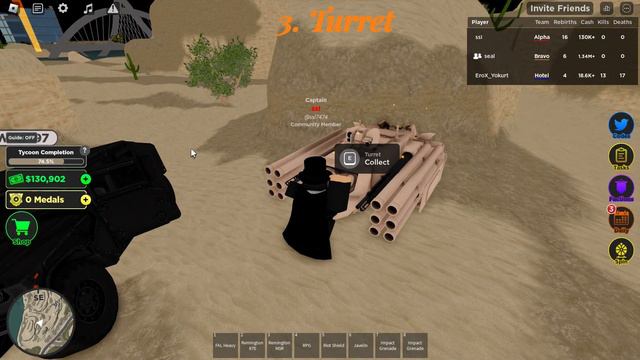 How to get ALL PANTSIR S1 Parts in War Tycoon (Roblox) смотреть онлайн