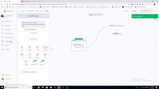 MANYCHAT: How to Generate More Buyer Leads Using the JSON Growth Tool смотреть онлайн