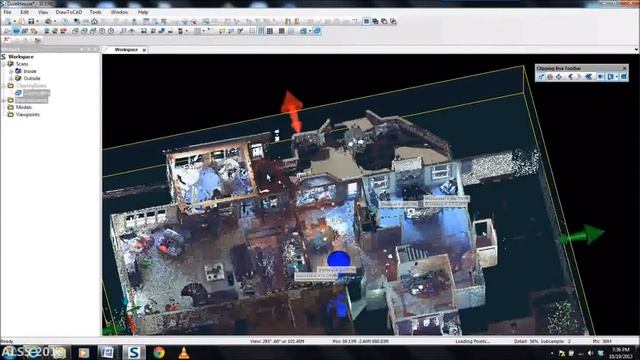 FARO 3D Laser Scanned Home Pointcloud Measuring SCENE 5.1 смотреть онлайн
