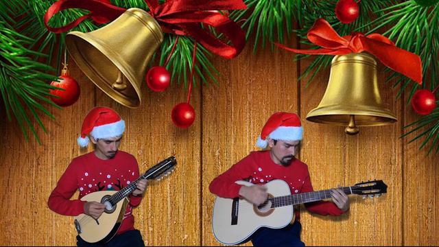 Campanas sobre campanas | Villancico #mandolin #guitar #tutorial смотреть онлайн