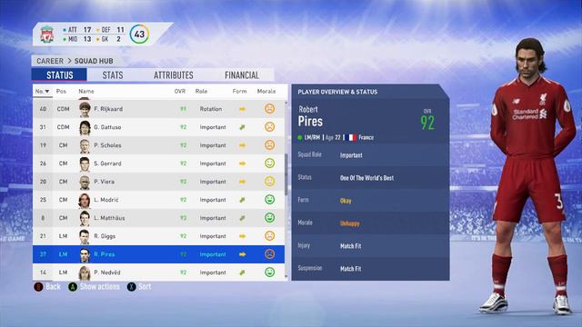 FIFA 19 Career mode (LEGENDS SQUAD) смотреть онлайн