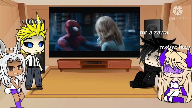 Pro hero’s react to spider man vs electro part 2 ?gacha club? смотреть онлайн