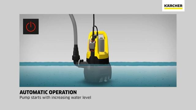 Submersible Dirty Water Pump SP 22 000 Dirt Level Sensor 1.645-852.0 смотреть онлайн