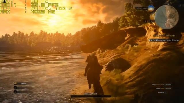 The Witcher 3 Wild Hunt - NVidia GeForce GTX 660 - Core i3 6100 - 8GB RAM смотреть онлайн