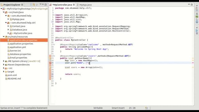 Restful API Development Hands-on -23 смотреть онлайн
