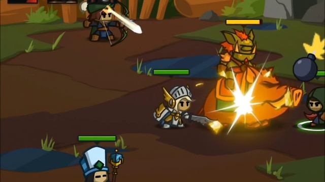 Battleheart MMORPG game for iPAD [HD] смотреть онлайн