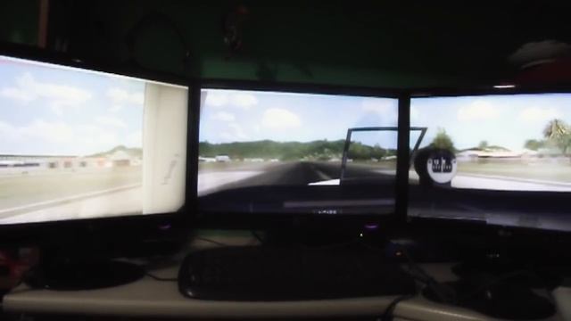 Teste FSX nVidia surround смотреть онлайн