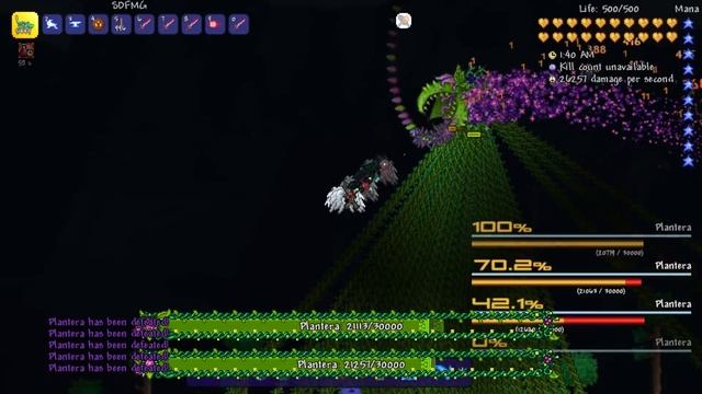 TERRARIA - SDFMG VS. 100 OF ALL BOSSES смотреть онлайн