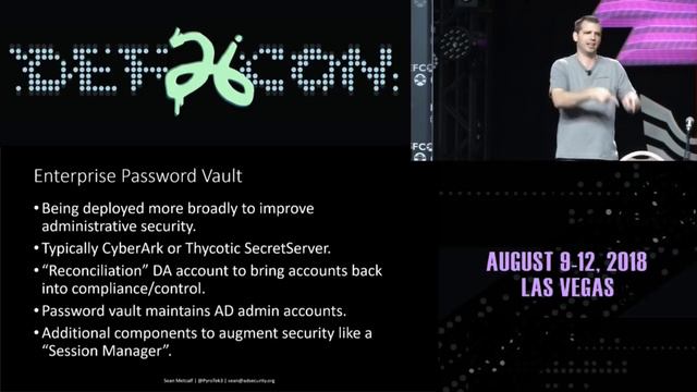 DEF CON 26 - Sean Metcalf - Exploiting Active Directory Administrator Insecurities смотреть онлайн
