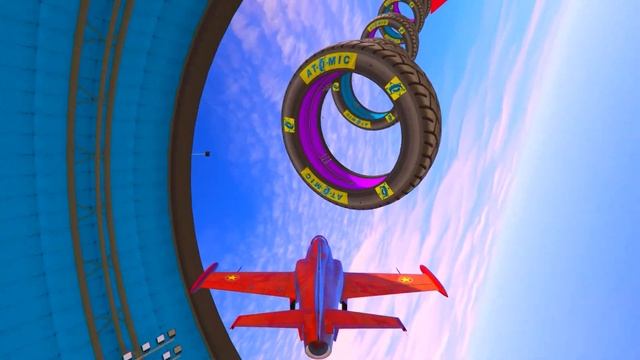 GTA V Epic New Stunt Race For Car Racing Challenge By Trevor смотреть онлайн