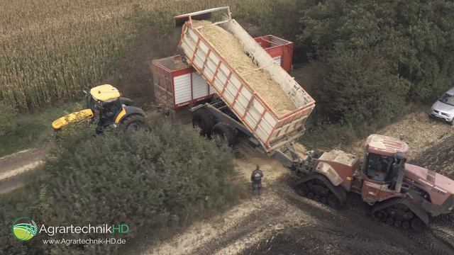 Maishäckseln Extrem | Case IH, New Holland, John Deere Traktoren | Lohnunternehmen Jensen смотреть онлайн