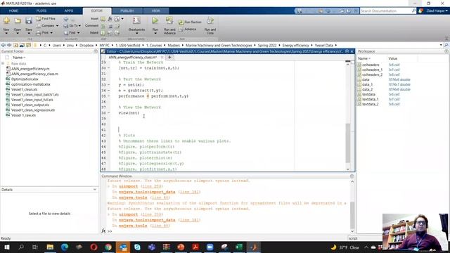 Artificial Neural Network (ANN) modeling using Matlab смотреть онлайн