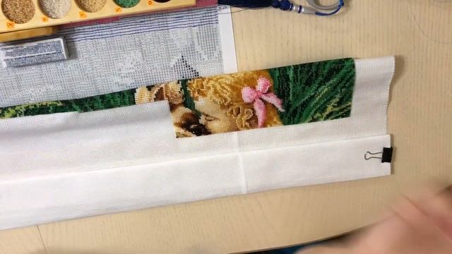 275. Процесс вышивки набора «Счастливое детство» от Золотых ручек на чистой канве и немного болтавн смотреть онлайн