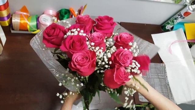 Букет из 11 Эквадорских роз #Floramix #Daugavpils #магазинцветов смотреть онлайн