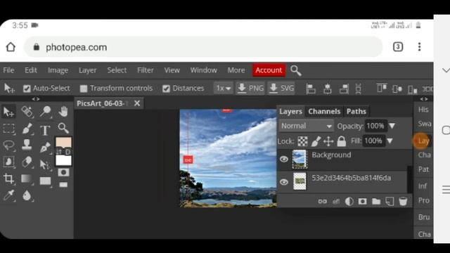 how to use photoshop in mobile | online lo photoshop | photoshop || sai vamsi technology смотреть онлайн