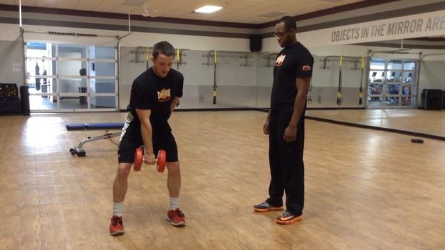 Dumbbell Hang Snatch смотреть онлайн