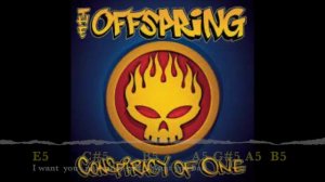 BACKING TRACK - The Offspring - Want you bad (Lyrics and chords)