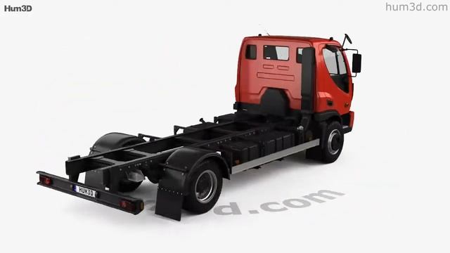 Avia D75 Chassis Truck 2018 3D model by Hum3D.com смотреть онлайн