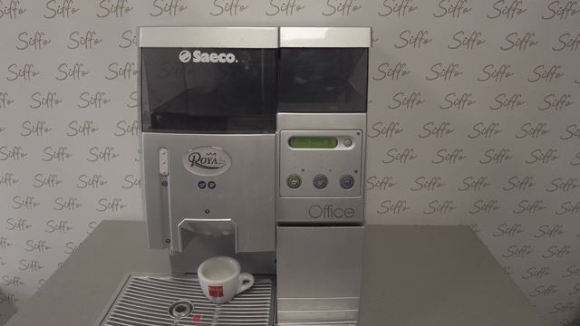 Saeco Royal Office Fill Coffe Beans смотреть онлайн