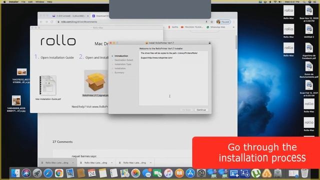 How to fix Rollo Printer undetected with a Mac смотреть онлайн