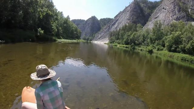 3-й ходовой день, родник. Южный Урал. Сплав по реке Белая #14 смотреть онлайн