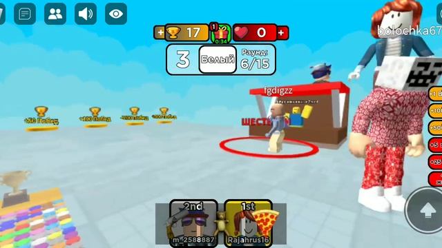 ИГРАЮ В РЕЖИМ COLOK BLOCK RUN В РОБЛОКСЕ ☺️ смотреть онлайн