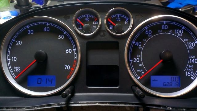 Тест стрелок при старте. Test Needles before start. смотреть онлайн
