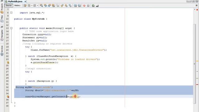 java JDK 8 and ms access connectivity part 2 смотреть онлайн