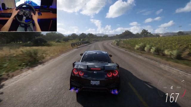 Nissan GT-R Nismo 2020 - Forza Horizon 5 | Logitech G920 gameplay смотреть онлайн