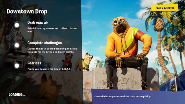 Fortnite Downtown Challenges: The Bannana Board Guide смотреть онлайн