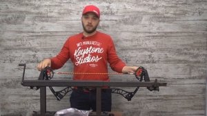 Установка плечей и тросов с тетивой на блочный лук [Сборка лука]