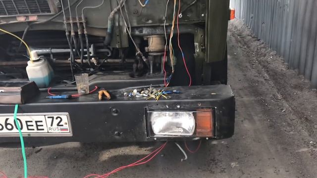 Фары Ваз на Камаз смотреть онлайн