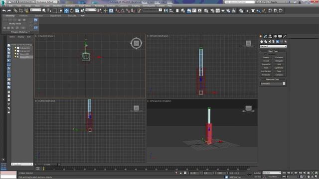 3Ds Max Links Dummies and Look at Constraints: Excavator Model Part 2 смотреть онлайн