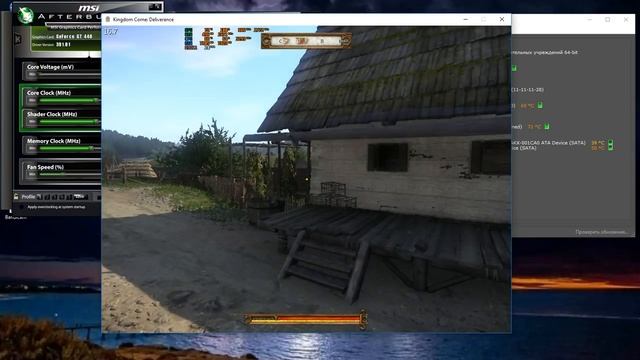 Kingdom Come: Deliverance - Gameplay Test GT 440 смотреть онлайн