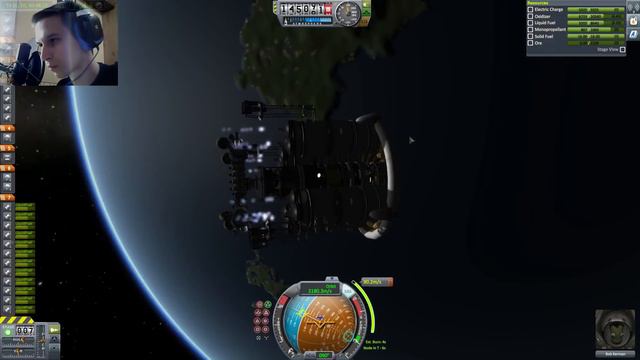 KSP Со страшненьким #3 - Земля - Луна - Добыча смотреть онлайн