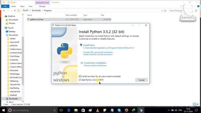 2. Install Python 3.5 On Windows 10 смотреть онлайн