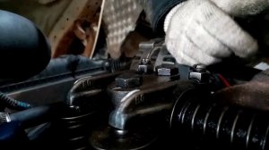 Регулировка клапанов Ман д0826 лф 07  в два такта