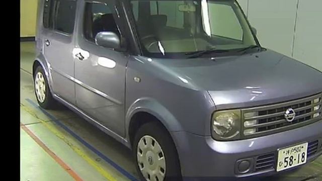 2003 NISSAN CUBECUBIC SX BGZ11 - Japanese Used Car For Sale Japan Auction Import смотреть онлайн