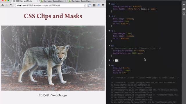 CSS Clipping & Masking (свойства clip-path и mask-image) смотреть онлайн