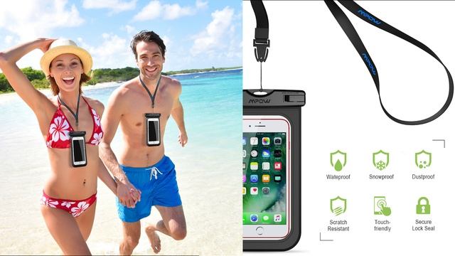 Водонепроницаемый плавающий чехол для телефона