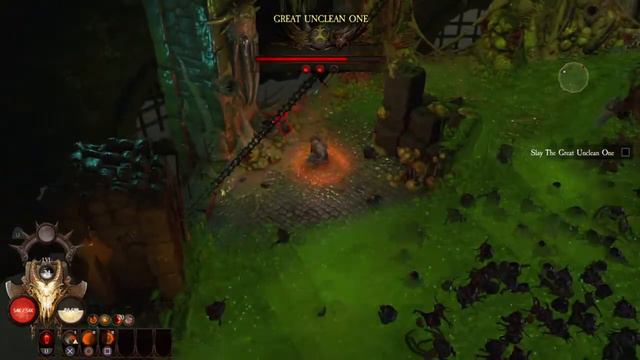 Warhammer Chaosbane - Lvl 24 Slayer vs Great Unclean One - Very Hard difficulty смотреть онлайн