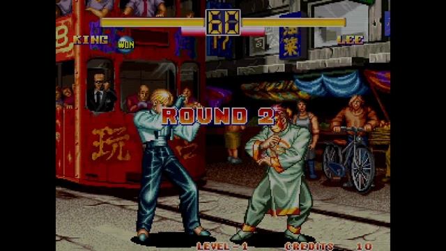 King has Venom Strikes for All Fighters! Art of Fighting 2 Arcade Story pt. 1 смотреть онлайн