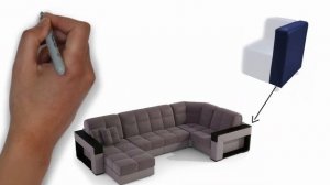 Сборка Углового Дивана: 5 ПРОСТЫХ ШАГОВ