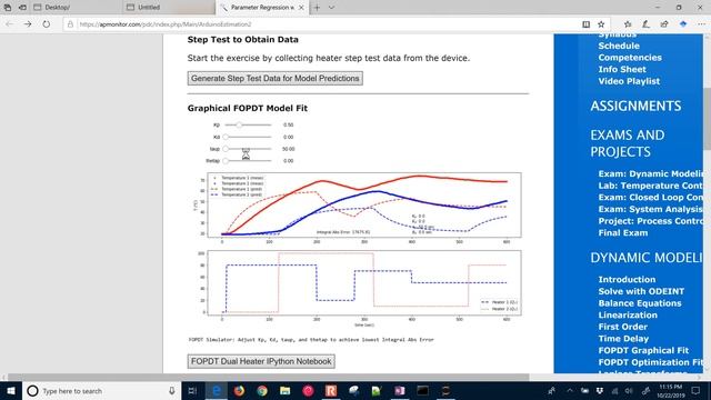 Multivariate Regression with Arduino TCLab Data смотреть онлайн